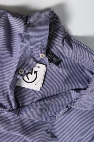 Мъжка риза Armani Jeans, Размер XXL, Цвят Син, Цена 83,00 лв.