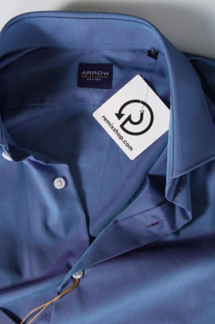 Ανδρικό πουκάμισο Arrow, Μέγεθος L, Χρώμα Μπλέ, Τιμή 23,71 €