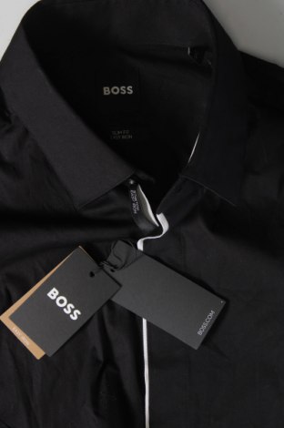Ανδρικό πουκάμισο BOSS, Μέγεθος M, Χρώμα Μαύρο, Τιμή 94,37 €