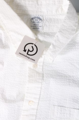 Ανδρικό πουκάμισο Brooks Brothers, Μέγεθος XXL, Χρώμα Λευκό, Τιμή 65,72 €