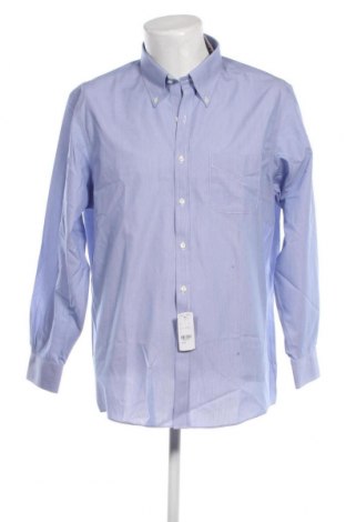 Мъжка риза Brooks Brothers, Размер XL, Цвят Син, Цена 115,50 лв.