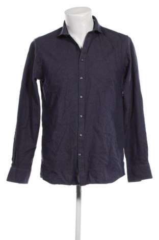 Ανδρικό πουκάμισο Bruun & Stengade, Μέγεθος M, Χρώμα Μπλέ, Τιμή 9,65 €