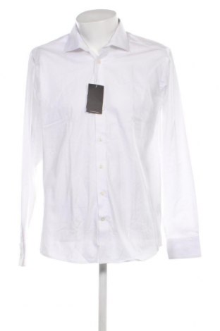 Męska koszula Bruuns Bazaar, Rozmiar XL, Kolor Biały, Cena 146,57 zł