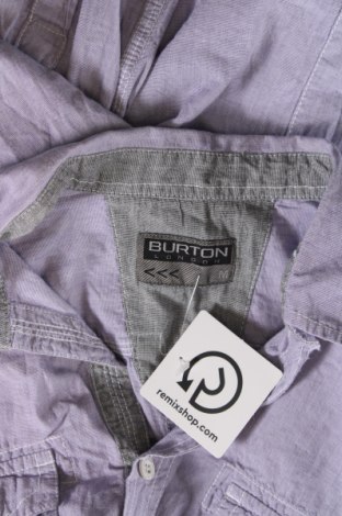 Herrenhemd Burton of London, Größe M, Farbe Lila, Preis € 7,79