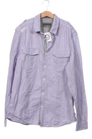 Ανδρικό πουκάμισο Burton of London, Μέγεθος M, Χρώμα Βιολετί, Τιμή 1,59 €
