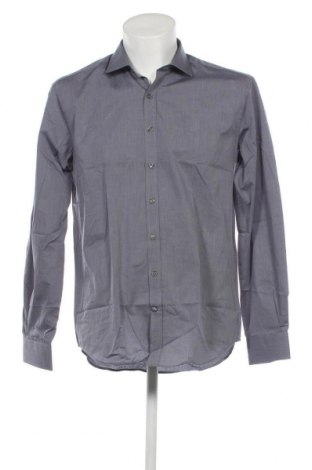 Ανδρικό πουκάμισο Cafe Coton, Μέγεθος L, Χρώμα Μπλέ, Τιμή 22,27 €