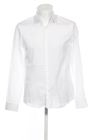 Мъжка риза Calvin Klein, Размер M, Цвят Бял, Цена 67,65 лв.