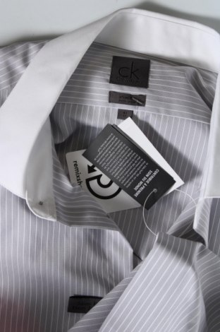 Herrenhemd Calvin Klein, Größe XL, Farbe Grau, Preis 48,82 €