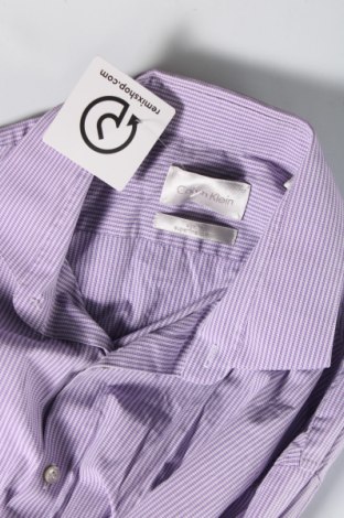 Мъжка риза Calvin Klein, Размер XS, Цвят Лилав, Цена 43,90 лв.