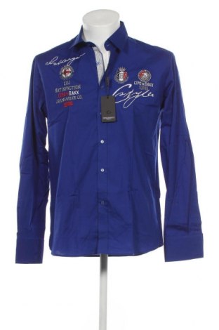 Pánska košeľa  Cipo & Baxx, Veľkosť M, Farba Modrá, Cena  9,05 €