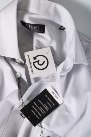 Мъжка риза Digel, Размер M, Цвят Сив, Цена 41,34 лв.