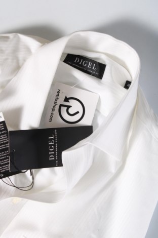 Herrenhemd Digel, Größe S, Farbe Weiß, Preis 22,04 €