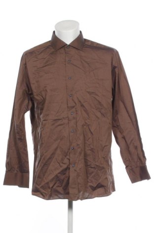 Ανδρικό πουκάμισο Eterna, Μέγεθος XXL, Χρώμα Καφέ, Τιμή 13,99 €
