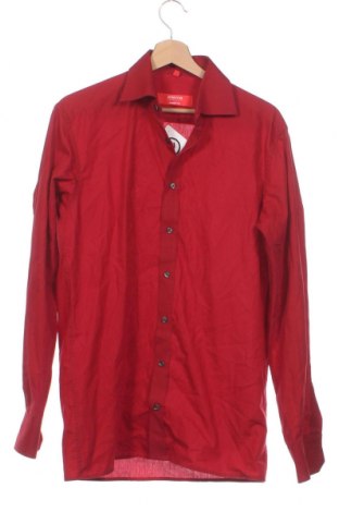 Ανδρικό πουκάμισο Eterna, Μέγεθος M, Χρώμα Κόκκινο, Τιμή 6,03 €
