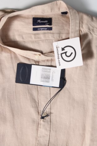 Herrenhemd Faconnable, Größe L, Farbe Beige, Preis 94,37 €