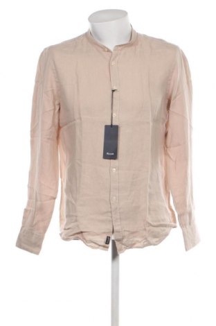 Ανδρικό πουκάμισο Faconnable, Μέγεθος L, Χρώμα  Μπέζ, Τιμή 94,37 €