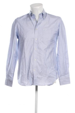 Ανδρικό πουκάμισο Faconnable, Μέγεθος S, Χρώμα Μπλέ, Τιμή 61,55 €