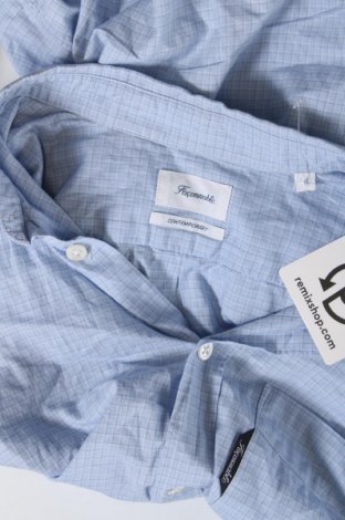 Ανδρικό πουκάμισο Faconnable, Μέγεθος M, Χρώμα Μπλέ, Τιμή 10,68 €
