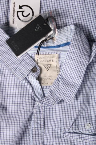Ανδρικό πουκάμισο Guess, Μέγεθος XL, Χρώμα Μπλέ, Τιμή 40,66 €