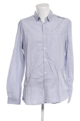 Ανδρικό πουκάμισο Guess, Μέγεθος XL, Χρώμα Μπλέ, Τιμή 44,16 €