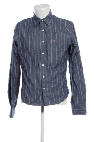 Мъжка риза Hollister, Размер XL, Цвят Син, Цена 13,20 лв.