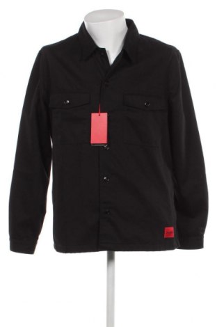 Ανδρικό πουκάμισο Hugo Boss, Μέγεθος L, Χρώμα Μαύρο, Τιμή 94,37 €