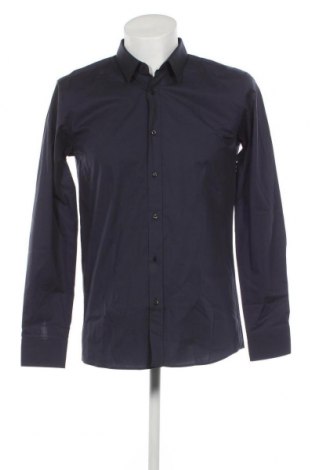 Ανδρικό πουκάμισο Hugo Boss, Μέγεθος M, Χρώμα Μπλέ, Τιμή 76,94 €