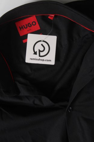 Herrenhemd Hugo Boss, Größe M, Farbe Schwarz, Preis 51,29 €