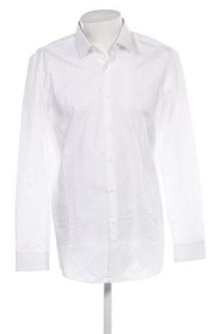 Мъжка риза Hugo Boss, Размер XL, Цвят Бял, Цена 141,29 лв.