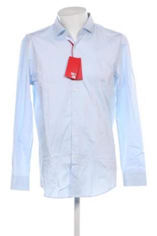 Мъжка риза Hugo Boss, Размер XL, Цвят Син, Цена 183,08 лв.