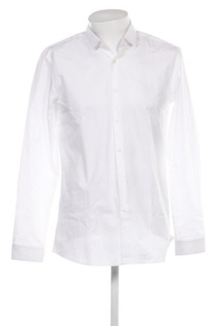 Мъжка риза Hugo Boss, Размер L, Цвят Бял, Цена 171,14 лв.