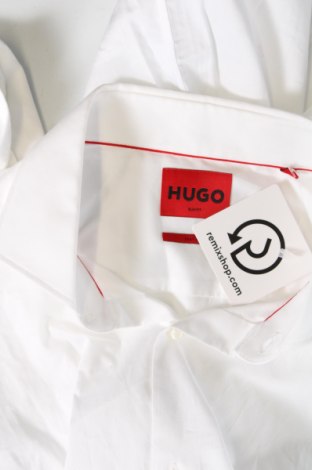 Ανδρικό πουκάμισο Hugo Boss, Μέγεθος XL, Χρώμα Λευκό, Τιμή 61,55 €