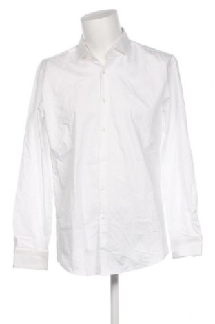 Ανδρικό πουκάμισο Hugo Boss, Μέγεθος XL, Χρώμα Λευκό, Τιμή 66,68 €