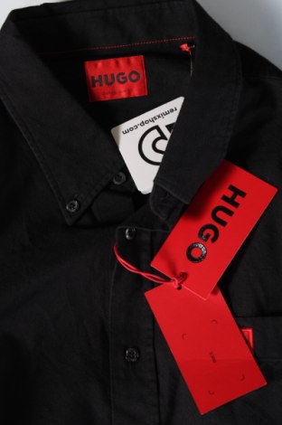 Cămașă de bărbați Hugo Boss, Mărime XL, Culoare Negru, Preț 654,61 Lei