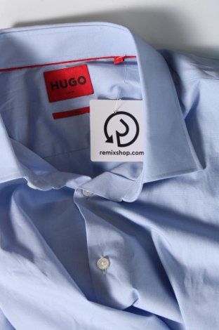 Ανδρικό πουκάμισο Hugo Boss, Μέγεθος XL, Χρώμα Μπλέ, Τιμή 68,73 €