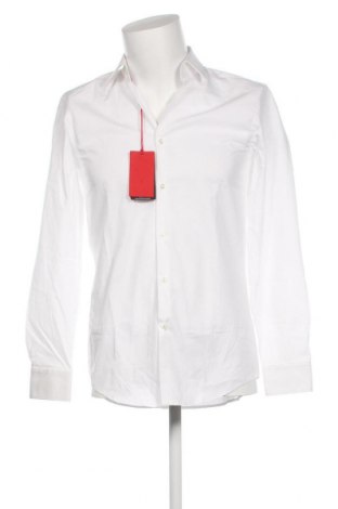 Ανδρικό πουκάμισο Hugo Boss, Μέγεθος S, Χρώμα Λευκό, Τιμή 94,37 €