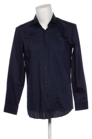 Мъжка риза Hugo Boss, Размер XL, Цвят Син, Цена 153,23 лв.