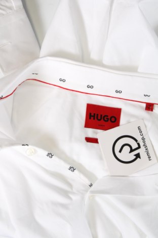 Herrenhemd Hugo Boss, Größe L, Farbe Weiß, Preis 69,75 €