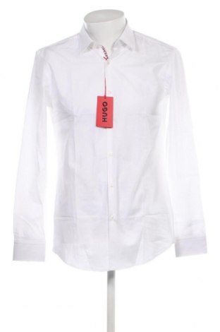 Ανδρικό πουκάμισο Hugo Boss, Μέγεθος M, Χρώμα Λευκό, Τιμή 94,37 €