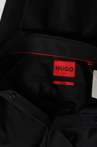 Cămașă de bărbați Hugo Boss, Mărime M, Culoare Negru, Preț 458,23 Lei