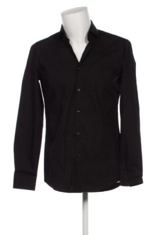 Ανδρικό πουκάμισο Hugo Boss, Μέγεθος M, Χρώμα Μαύρο, Τιμή 61,55 €