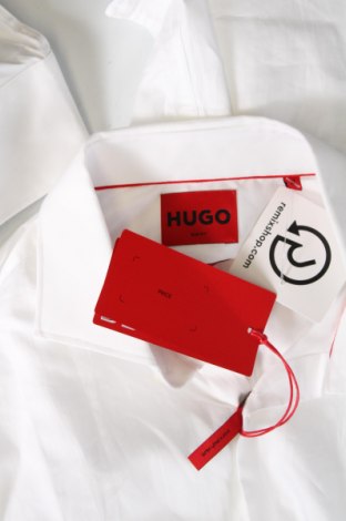 Herrenhemd Hugo Boss, Größe M, Farbe Weiß, Preis 86,17 €