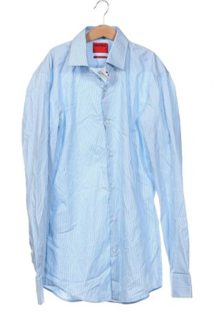 Herrenhemd Hugo Boss, Größe M, Farbe Blau, Preis 48,52 €