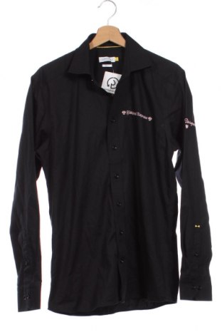 Мъжка риза J. Harvest & Frost, Размер M, Цвят Черен, Цена 5,40 лв.