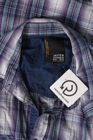 Мъжка риза Jack & Jones, Размер M, Цвят Многоцветен, Цена 4,08 лв.