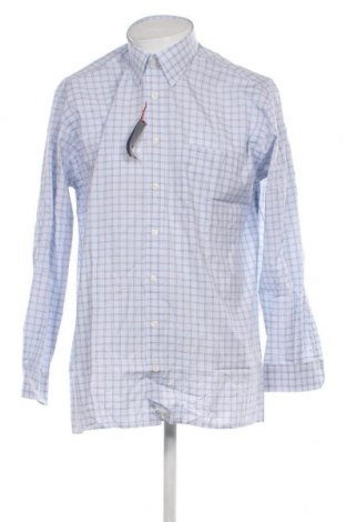 Ανδρικό πουκάμισο Jupiter, Μέγεθος L, Χρώμα Μπλέ, Τιμή 5,94 €