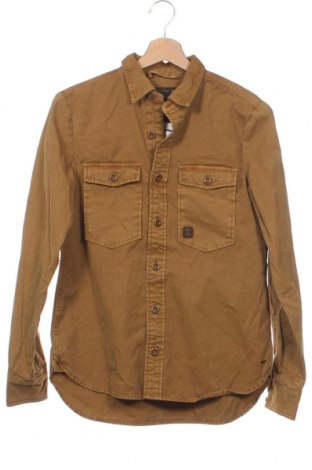 Ανδρικό πουκάμισο Khujo, Μέγεθος S, Χρώμα Καφέ, Τιμή 6,63 €