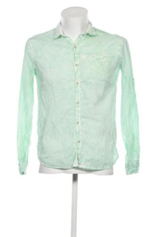 Мъжка риза Khujo, Размер M, Цвят Зелен, Цена 67,86 лв.