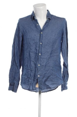 Ανδρικό πουκάμισο Massimo Dutti, Μέγεθος M, Χρώμα Μπλέ, Τιμή 13,27 €