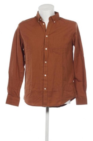 Ανδρικό πουκάμισο Minimum, Μέγεθος M, Χρώμα Καφέ, Τιμή 10,86 €